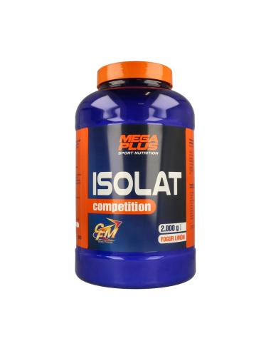 Isolat Competition Yogur Limón 2kg Mega Plus – Nutrición Ideal