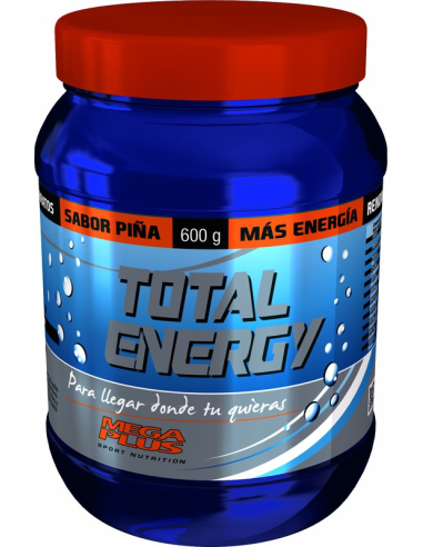 Total Energy Piña 600g Mega Plus – Energía y Sabor Natural