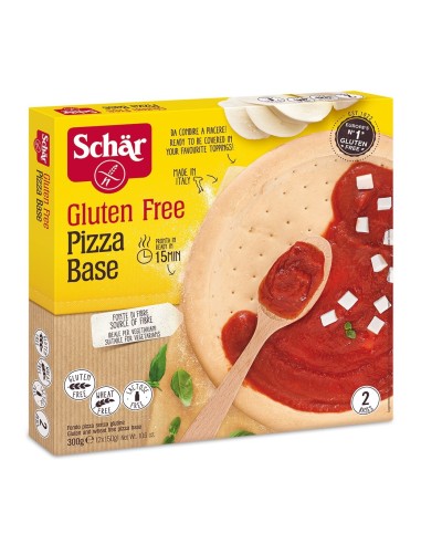 Base Pizza 2X150 Gramos Sg Schar