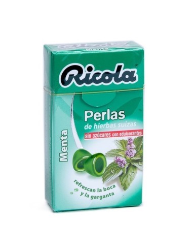 Ricola  Perlas S/A Menta 25 Gr de Ricola