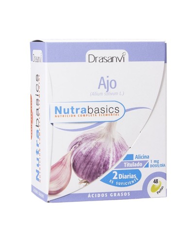 Ajo Macerado 1000 Mg 48  Perlas Nutrabasicos de Dr