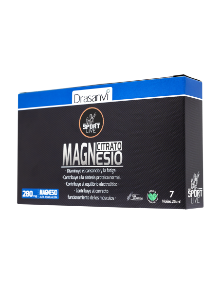 Magnesio Caja Viales 7X25 Ml Sport Live de Drasanv
