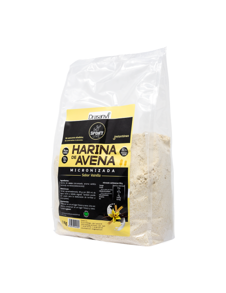 Harina Avena Sabor Vainilla 1 Kg Sport Live de Dra
