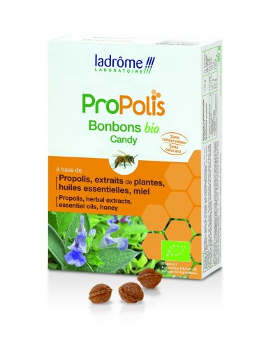 Caramelosßde Propolis Bio 50 G de Ladrome