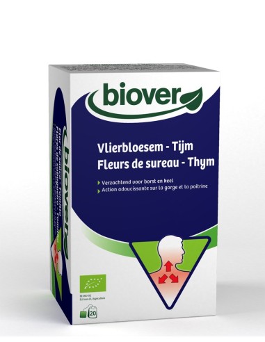 Infusionsauco-Tomillo Bio 20 Sobres de Biover