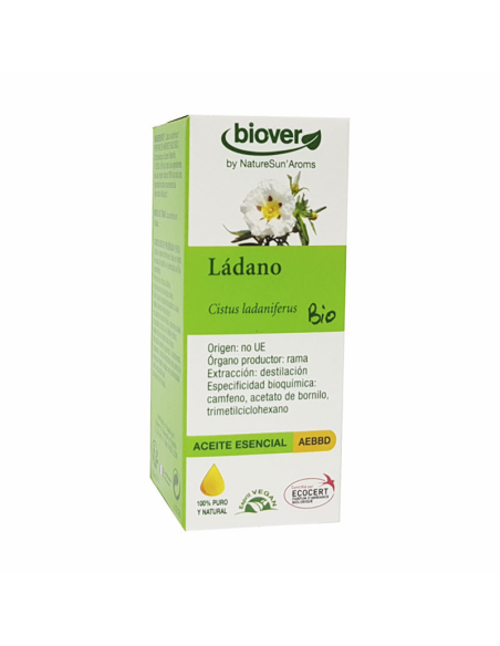 Ae Cistus Ladaniferus Pladano-Jara 5 Ml 5 Ml Bio de Biover