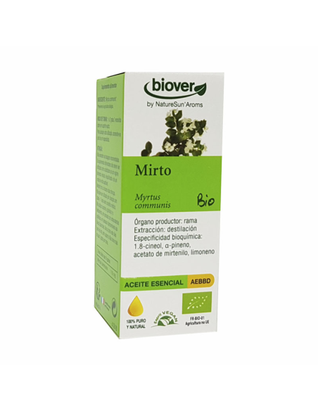 Ae Myrtus Communis Mirto 5 Ml 5 Ml Bio de Biover