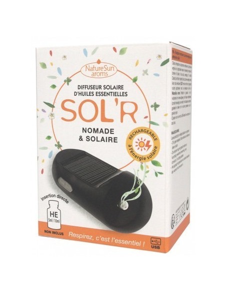 Difusor Solr Negro de Naturesun Aroms