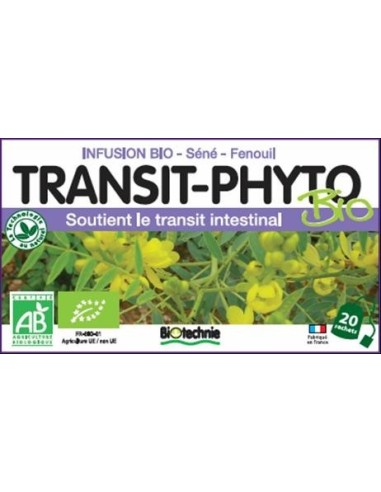 Infusion Transit Phyto 20 Filtros Bio de Biotechni
