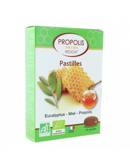 Pastillas Propolis Miel Y Eucalipto 24 Pastillas B de Redon