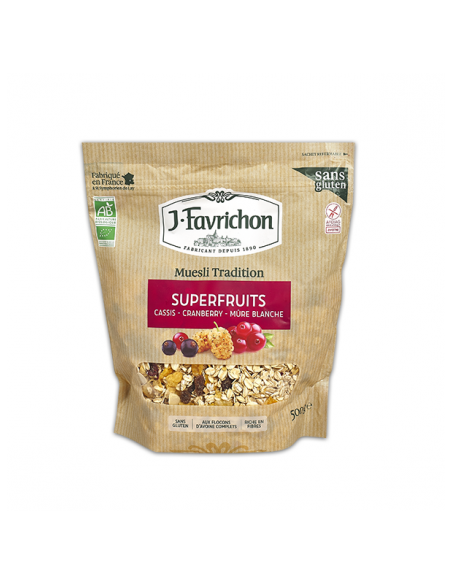 Muesli Tradicional Superfruit 500 G de Favrichon