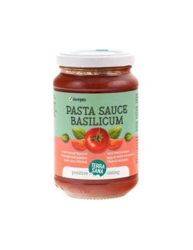 Molho de Tomate com Manjericão Terrasana, sabor natural e fresco