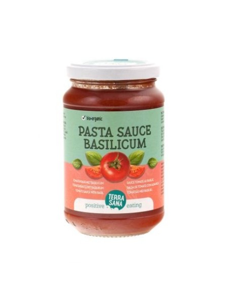 Molho de Tomate com Manjericão Terrasana, sabor natural e fresco