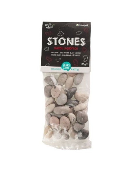 Stones Regaliz Dulce 100 G de Terrasana