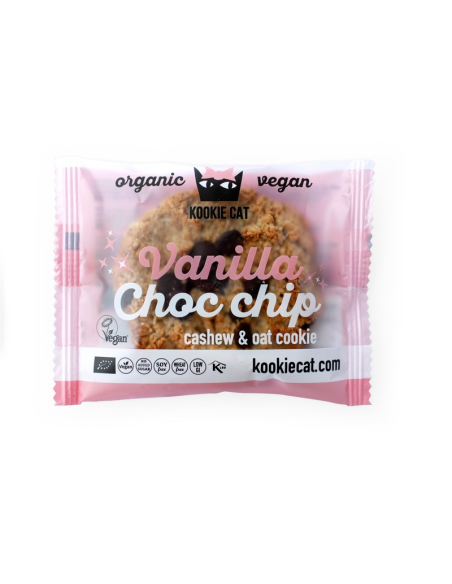 Galleta Con Vainilla & Chocolate Bio 50 g de Kookiecat