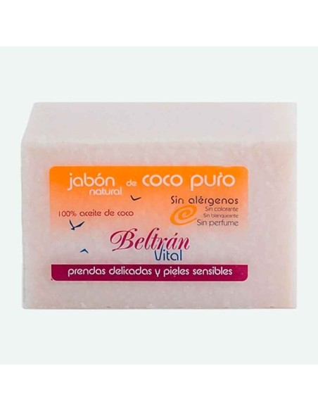 Jabón Natural de Coco Puro Vital 240 g – Cuidado Suave
