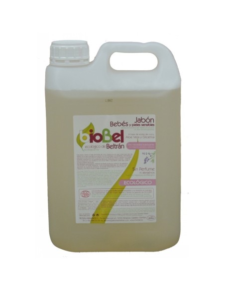 Jabón Líquido Bio para Bebés 5L – Suave y Natural Biobel