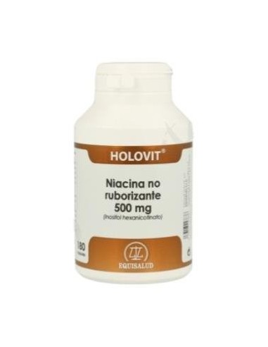 Holovit Niacina 500mg 180 cápsulas No Ruborizante Equisalud