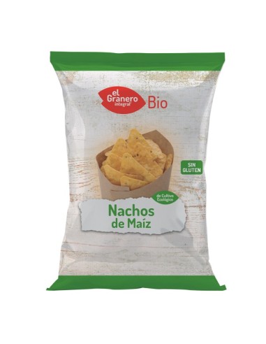 Nachos de Maíz Bio 125g El Granero – Snack Natural Saludable