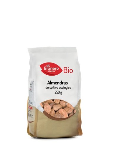 Almendras Bio 250 g El Granero Integral – Natural y Saludable