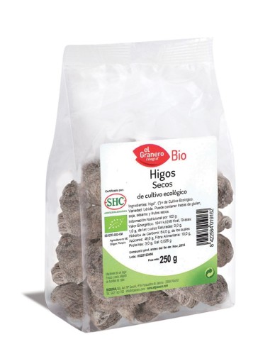 Figos Secos Biológicos 250g - El Granero Qualidade Integral
