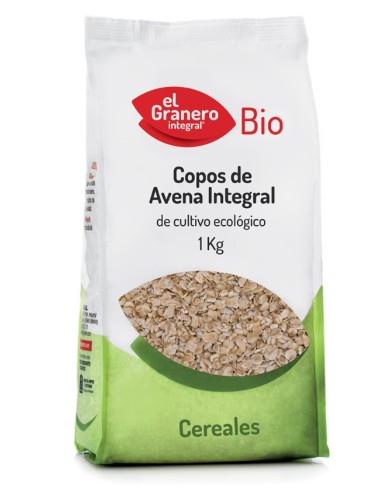 Copos de Avena Integral Bio 1 Kg - El Granero Integral