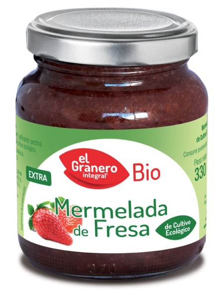 Organic Strawberry Jam 330g – El Granero Integral