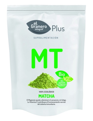 Matcha Bio 100 g El Granero Integral – Té Verde Orgánico