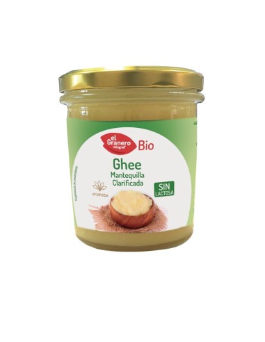 Ghee Ayurvédico El Granero Integral 340 ml - Mantequilla Pura