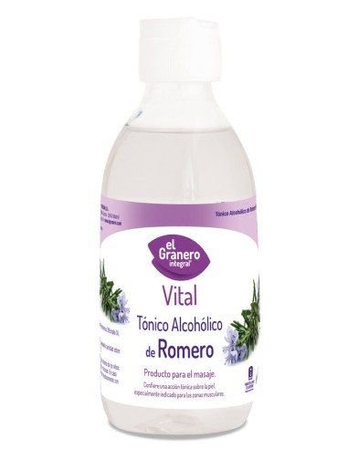 Tónico Alcohólico de Romero 250 ml | El Granero Integral