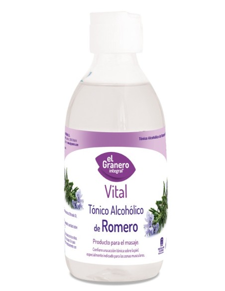 Tónico Alcohólico de Romero 250 ml | El Granero Integral