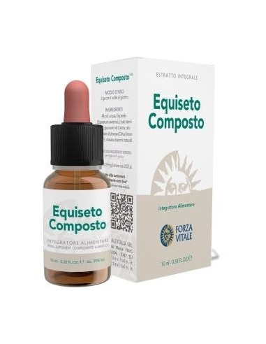 Equiseto Composto Extracto 10ml Forza Vitale  Vitalidad Natural
