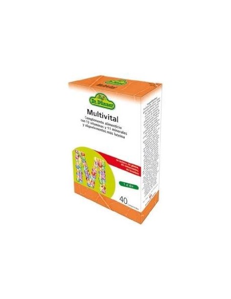 Multivital 40 Comprimidos Dr.Dunner de Salus