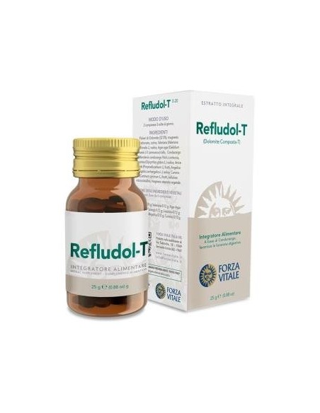 Refludol-T (Dolomite Composta) 25Gr.Comprimidos de Forza Vit