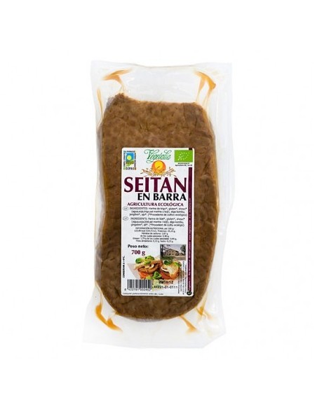 Seitán Fresco En Barra Bio 700 G Vegetalia de Vegetalia