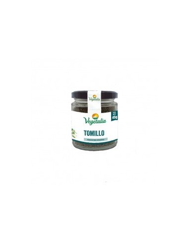 Organic Cut Thyme Leaves 45g - Vegetalia Natural Flavor