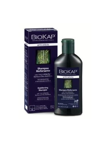 Champú Anticaída Biokap con Tricofoltil®  Cabello Fuerte