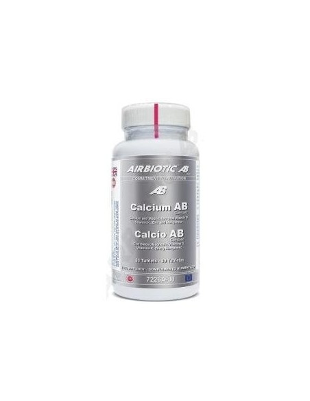 Calcio Ab Complex Airbiotic 30 Comprimidos – Salud Ósea