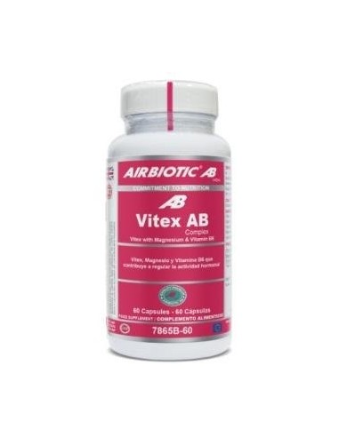 Vitex Ab Complex 60Cap. Airbiotic  Equilibrio Hormonal Natural