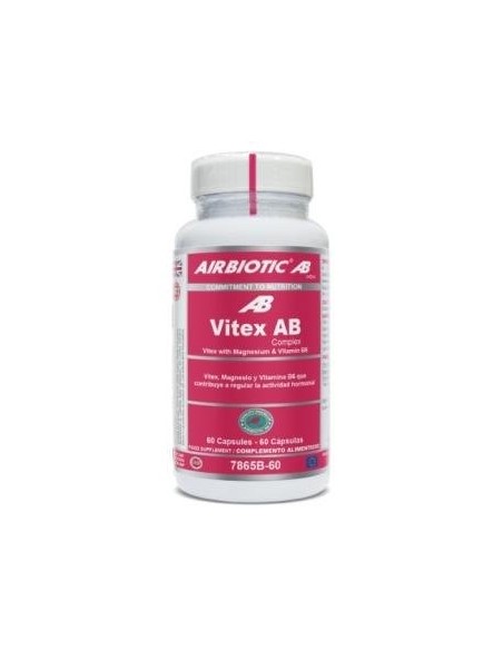 Vitex Ab Complex 60Cap. Airbiotic  Equilibrio Hormonal Natural