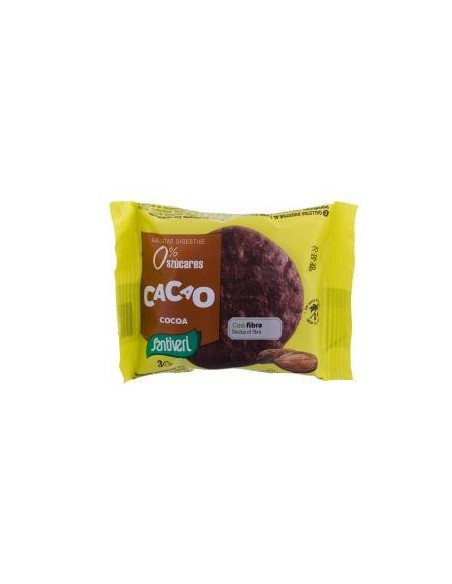 Galletas Digestive Cacao 3Uds. 27Gr Santiveri
