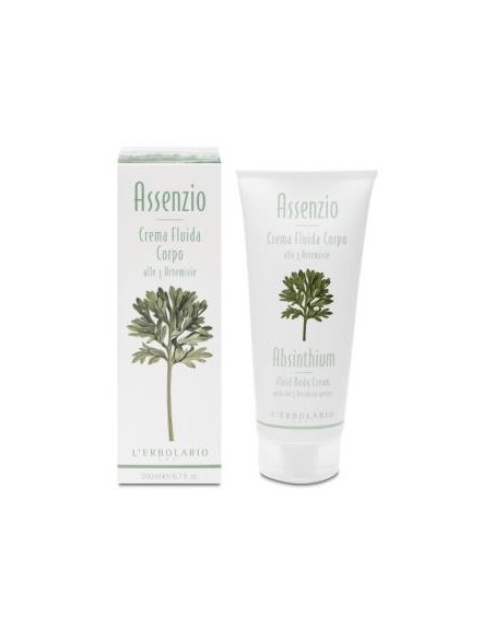 Assenzio Crema Fluida Cuerpo 200 Mililitros L´Erbolario