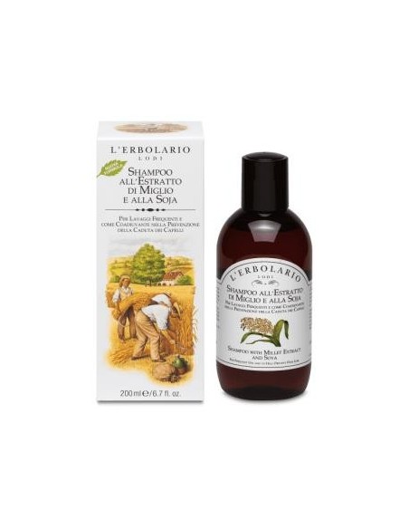 Champu De Mijo Y Soja 200 Mililitros L´Erbolario