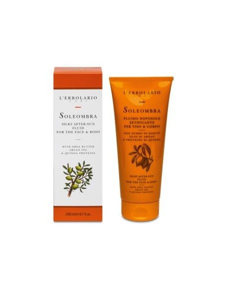 L´Erbolario Solar Fluido Pós-Solar 200ml para Rosto e Corpo