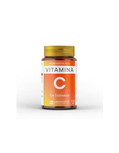 Vitamina C 1000Miligramos Con Escaramujo 60 Comprimidos Fdb