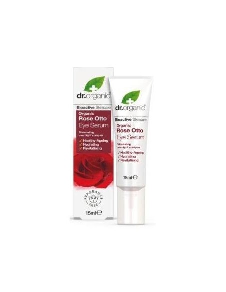 Sérum Contorno De Ojos De Rose Otto de Dr Organic