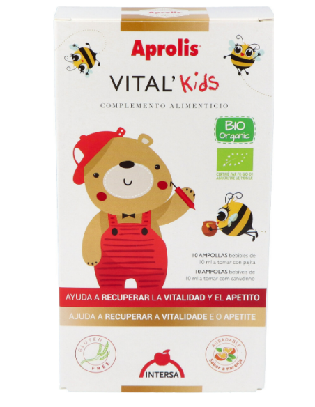 Aprolis Vital Kids Vitalidad-Defensa 10 Ampollas de Intersa