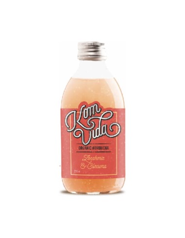 Kombucha Zanahoria y Cúrcuma Komvida 250 ml – Salud Natural