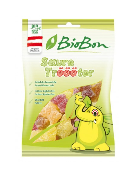 Caramelos de Goma Sabor Frutas Ácidas Bio 100 gr de Biobon