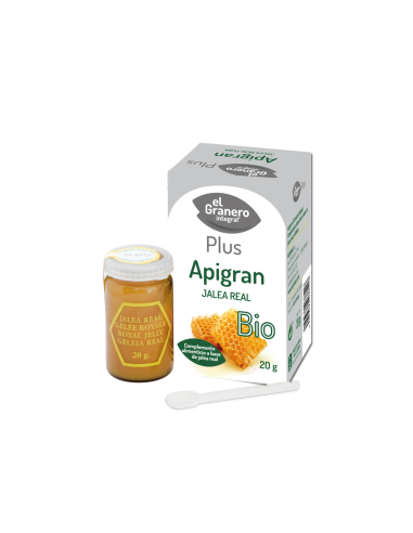Apigran Jalea Real Bio 20g El Granero – Frescura Natural